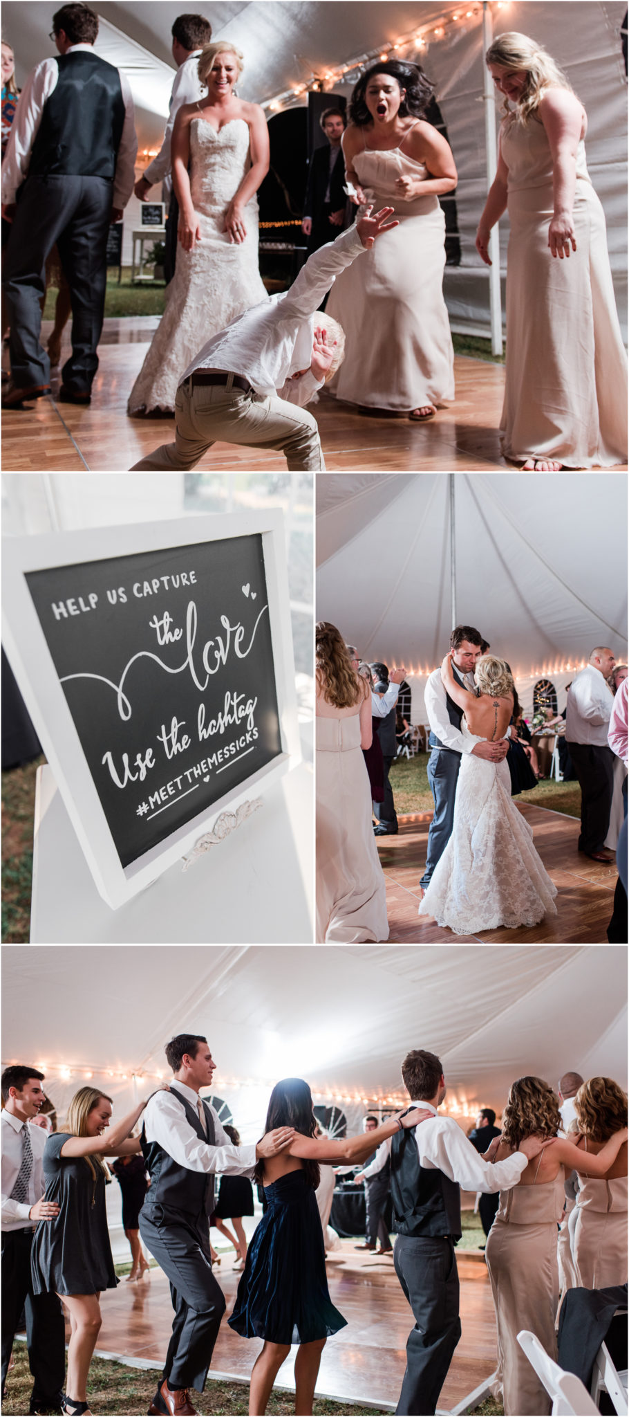 An Ellery Farms Wedding in Woodruff South Carolina wedding reception
