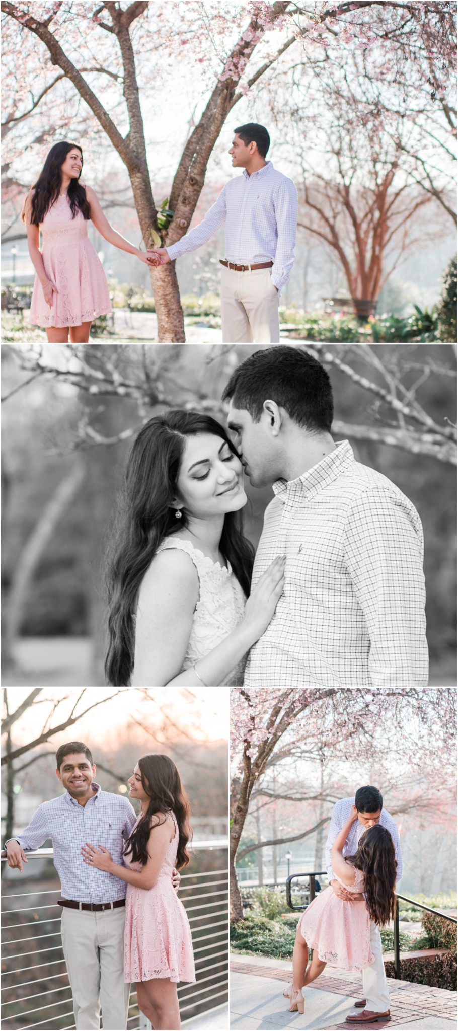 Spring Engagement Session in Falls Park