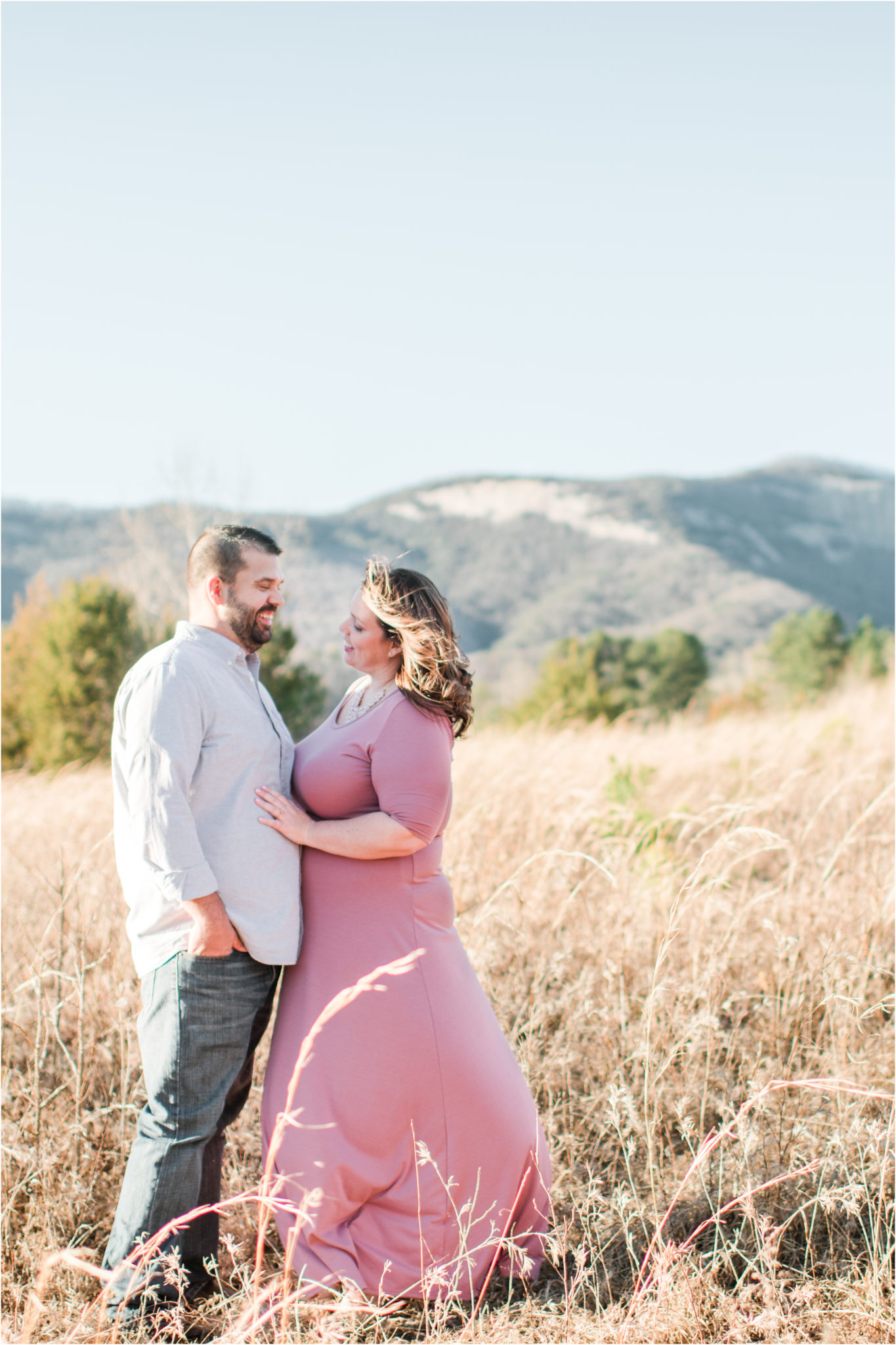 Scenic Mountain Engagement at Table Rock State Park