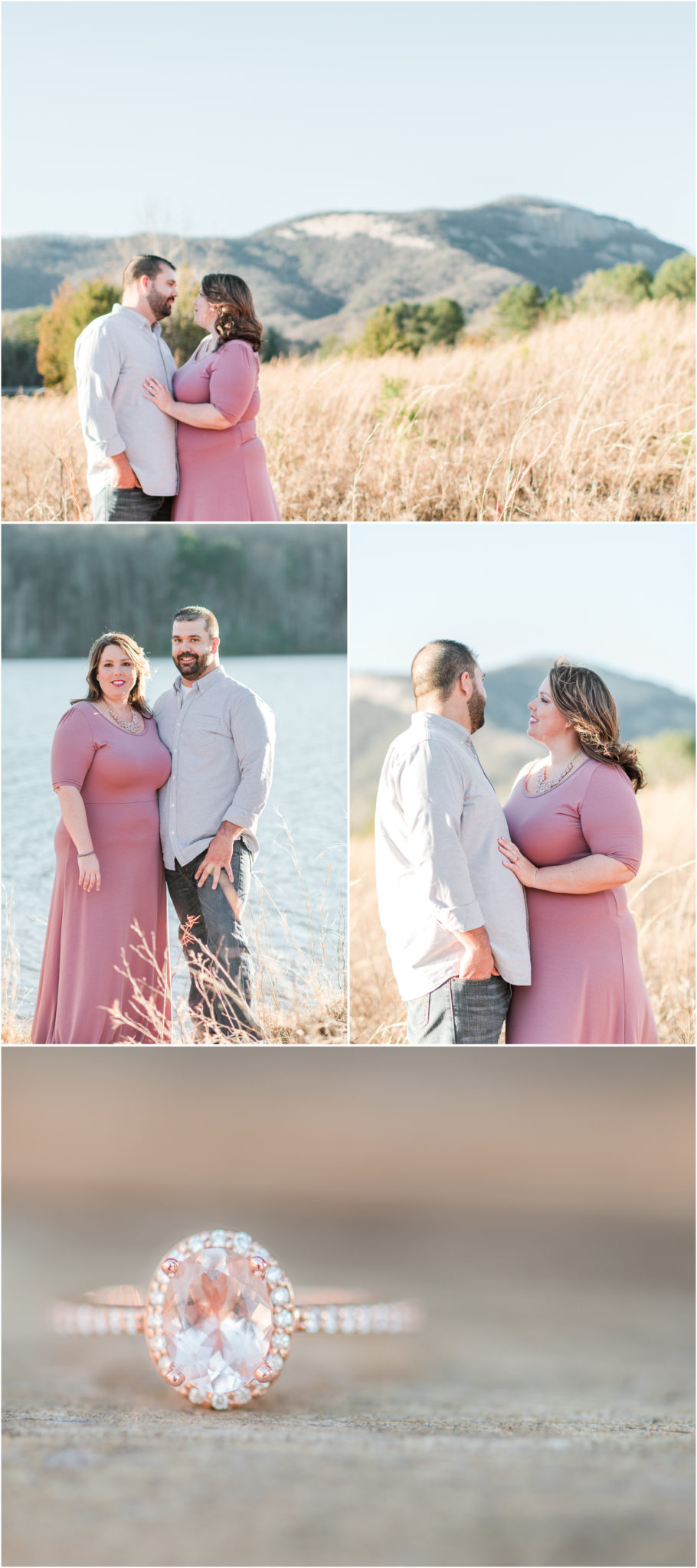 Scenic Mountain Engagement Session