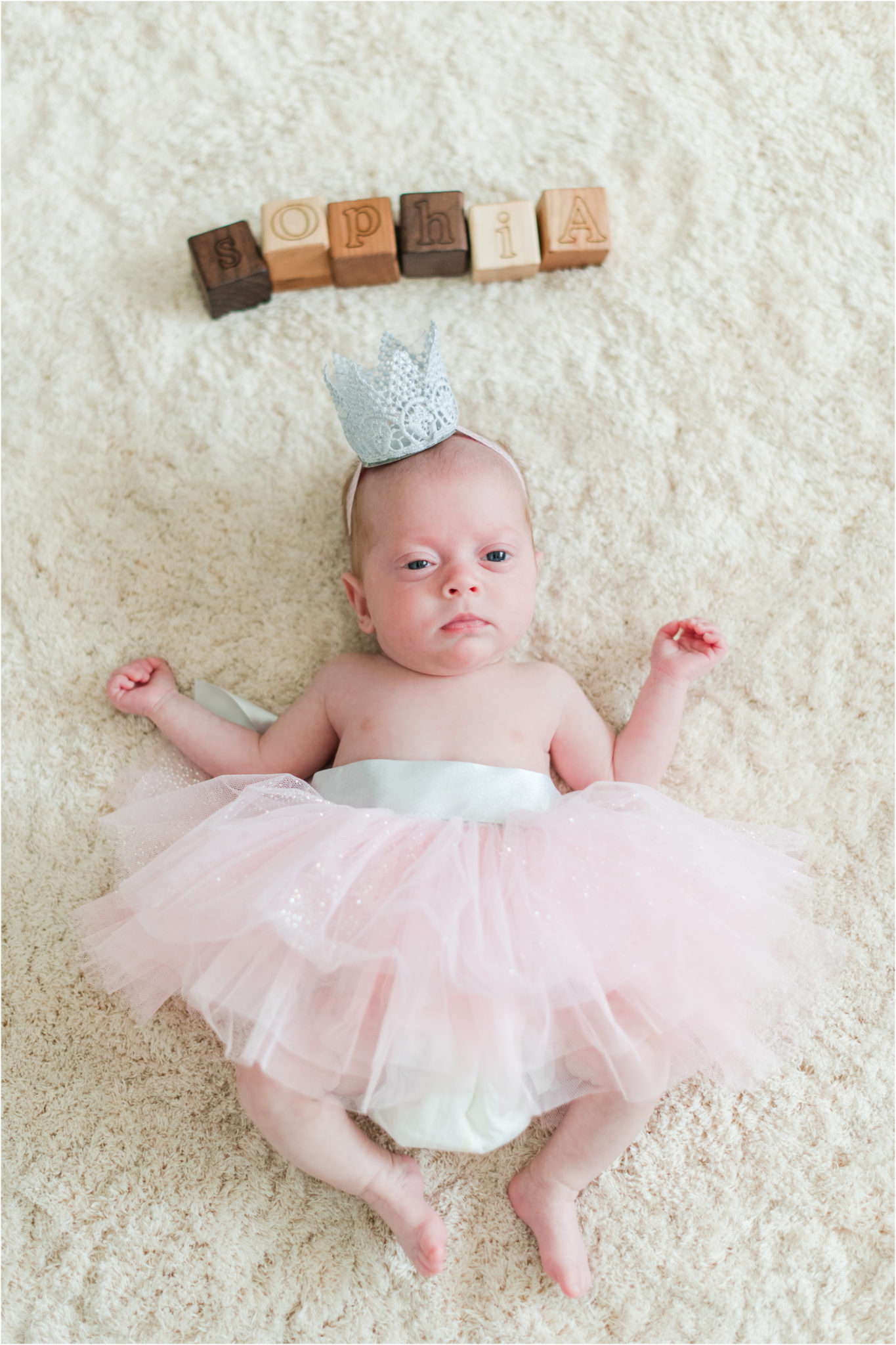 Princess Newborn Photo
