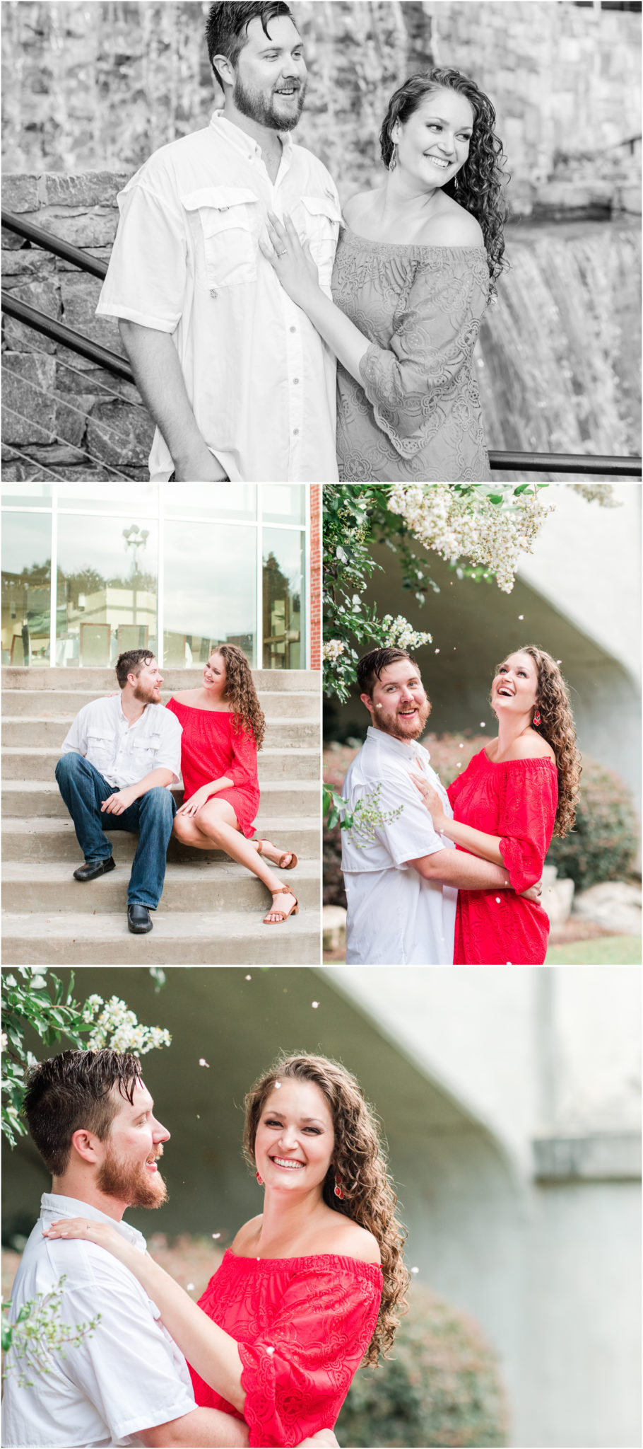 Downtown Greenville Engagement Session