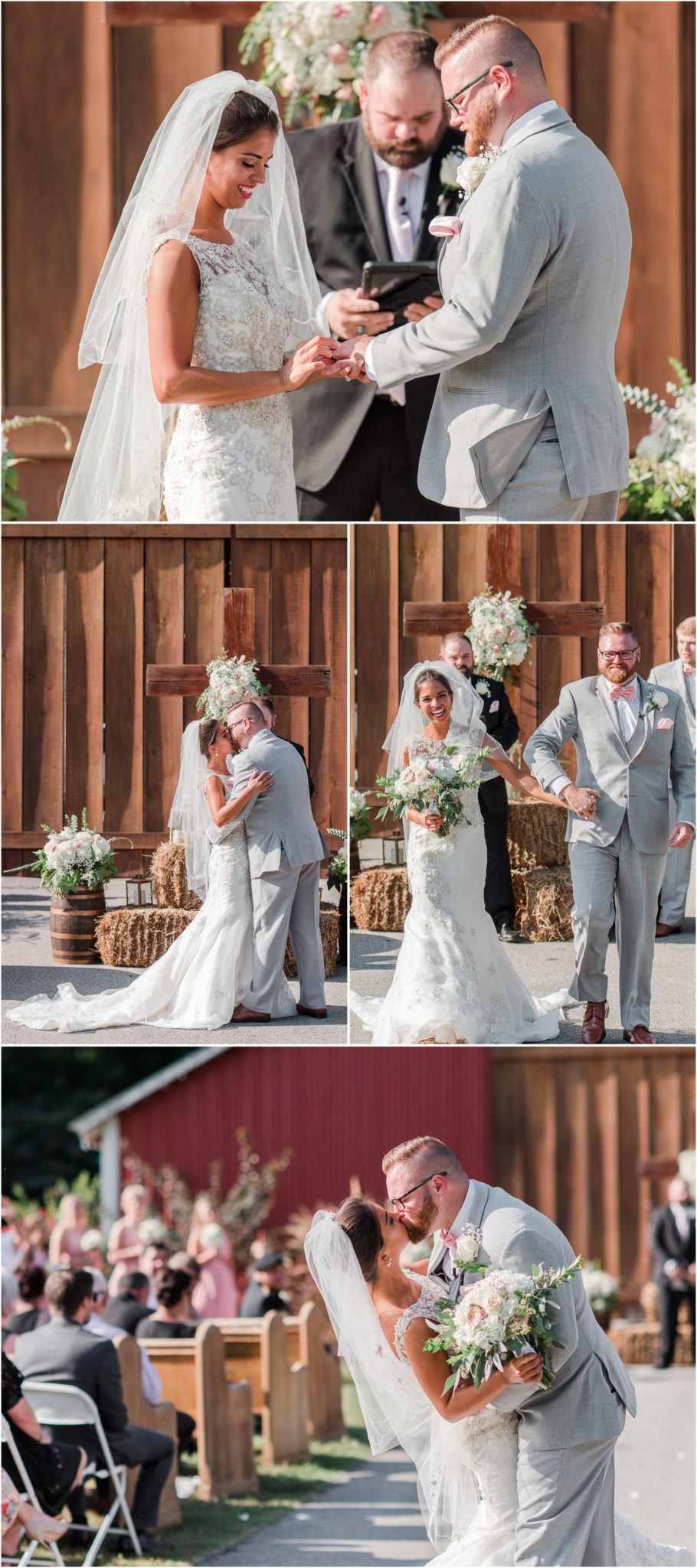 A Summer Hampton Road Farms Wedding Ceremony