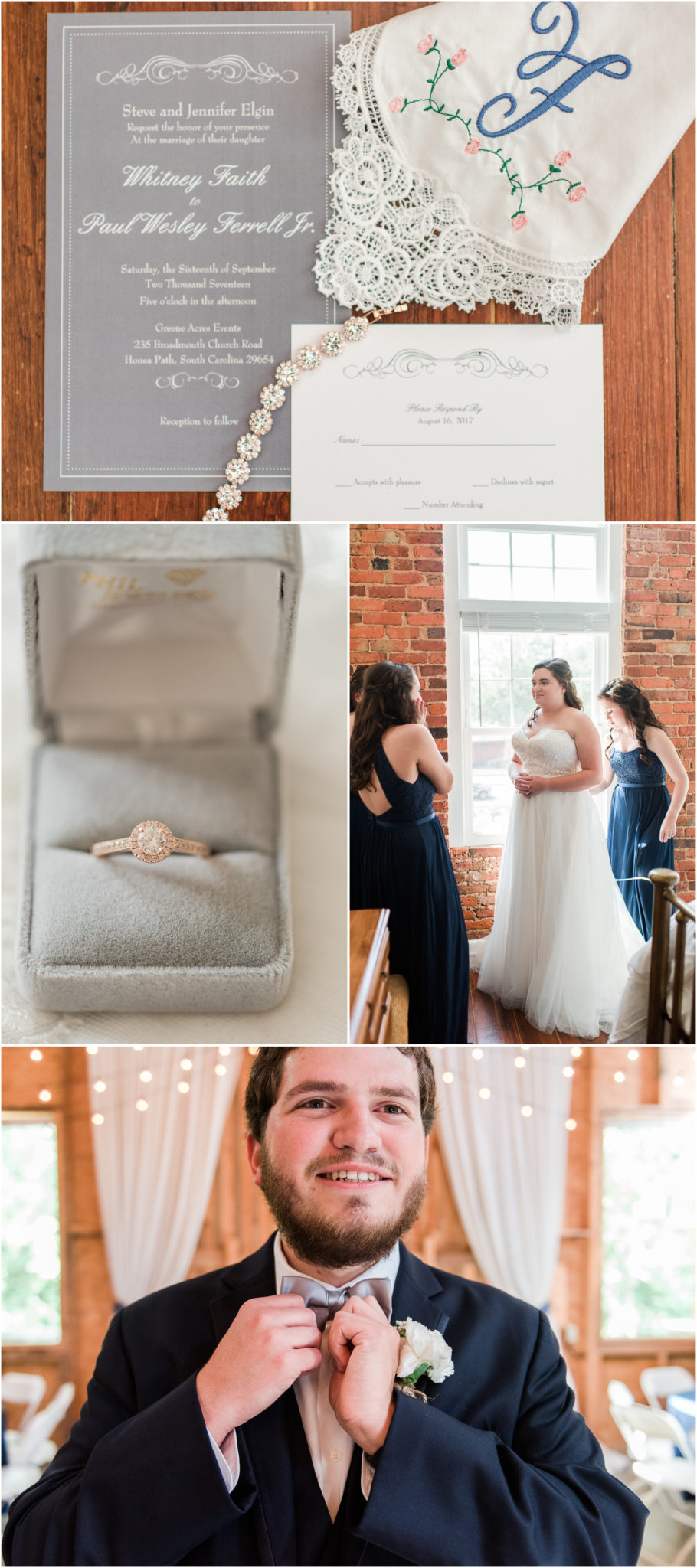 A Summer Wedding at the Barn at Greene Acres in Anderson SC