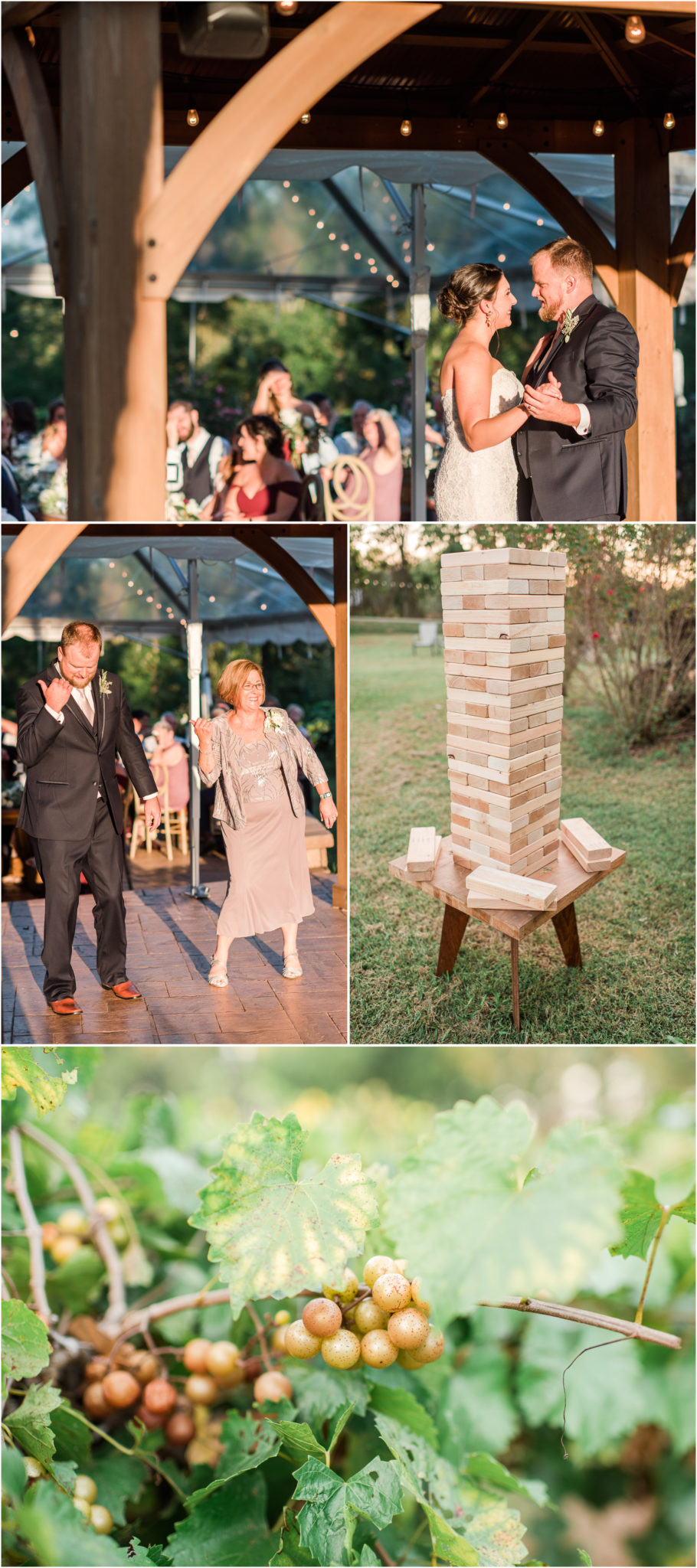 A Vineyard Wedding at Cityscape Winery Reception