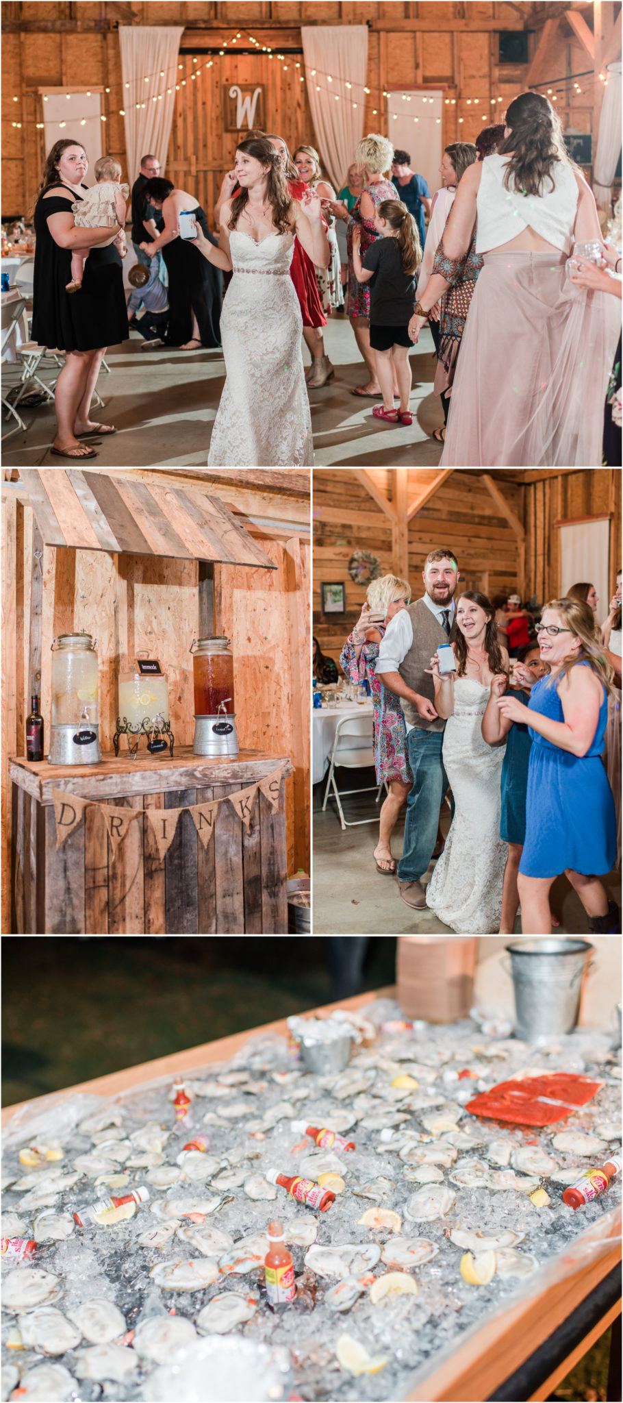 Fall Greene Acres Barn Wedding Reception