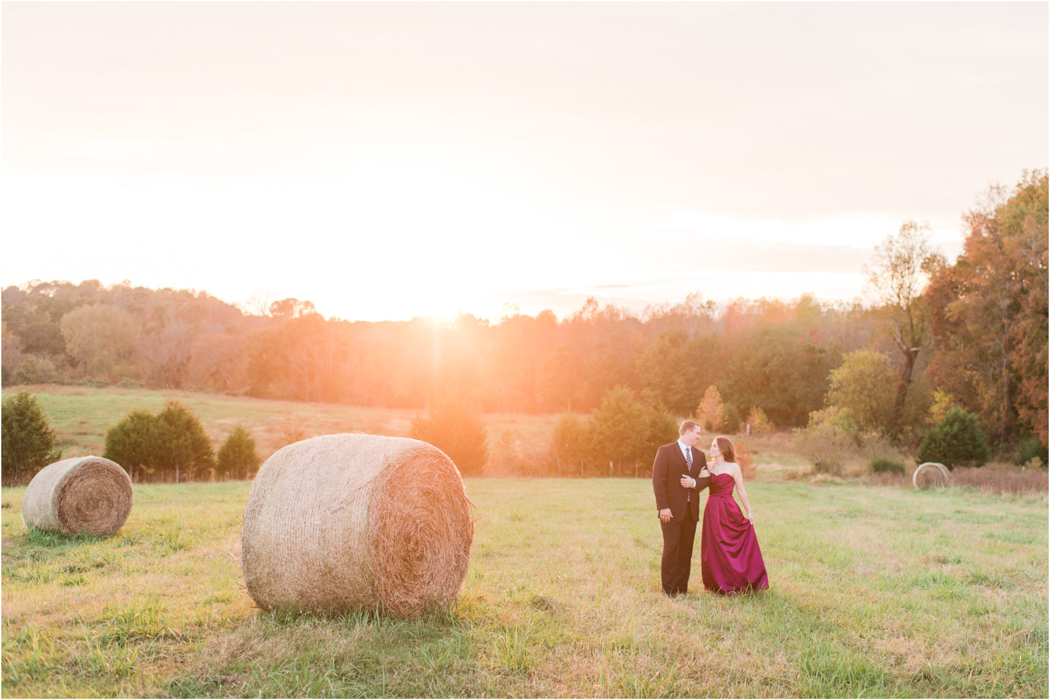 Fall Countryside Anniversary Session in South Carolina