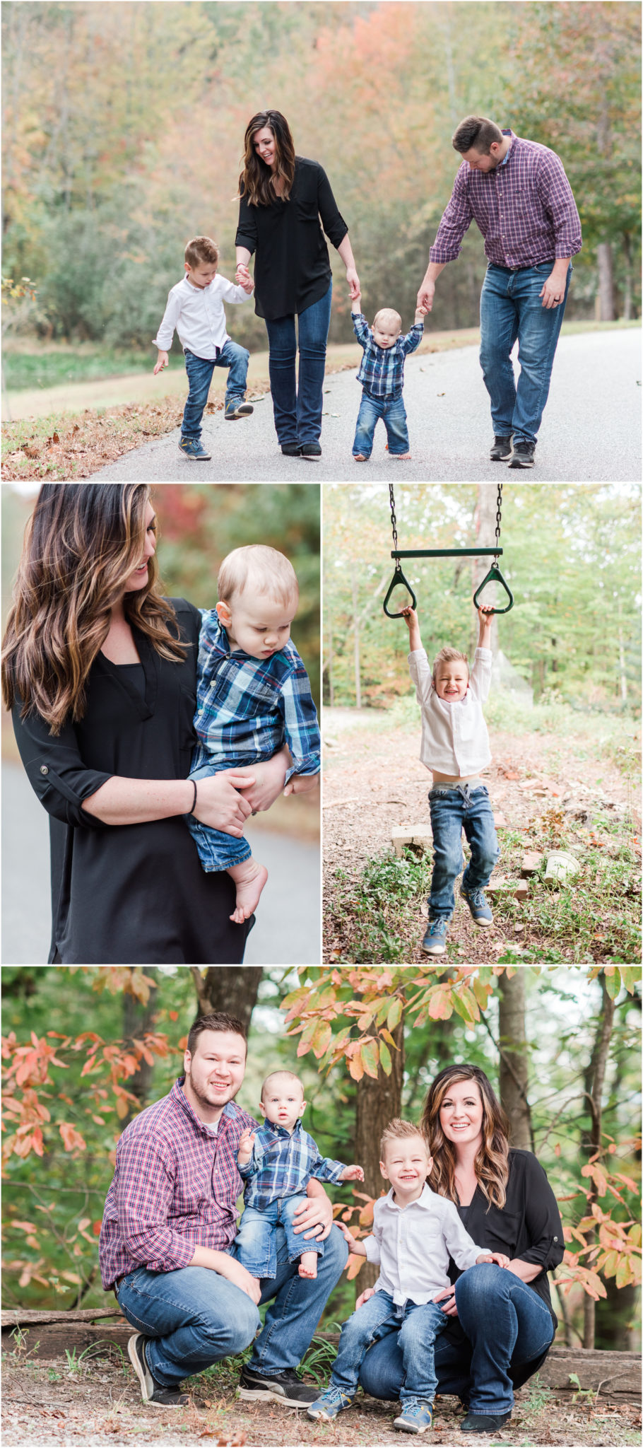 Fall Family Session in Travelers Rest South Carolina