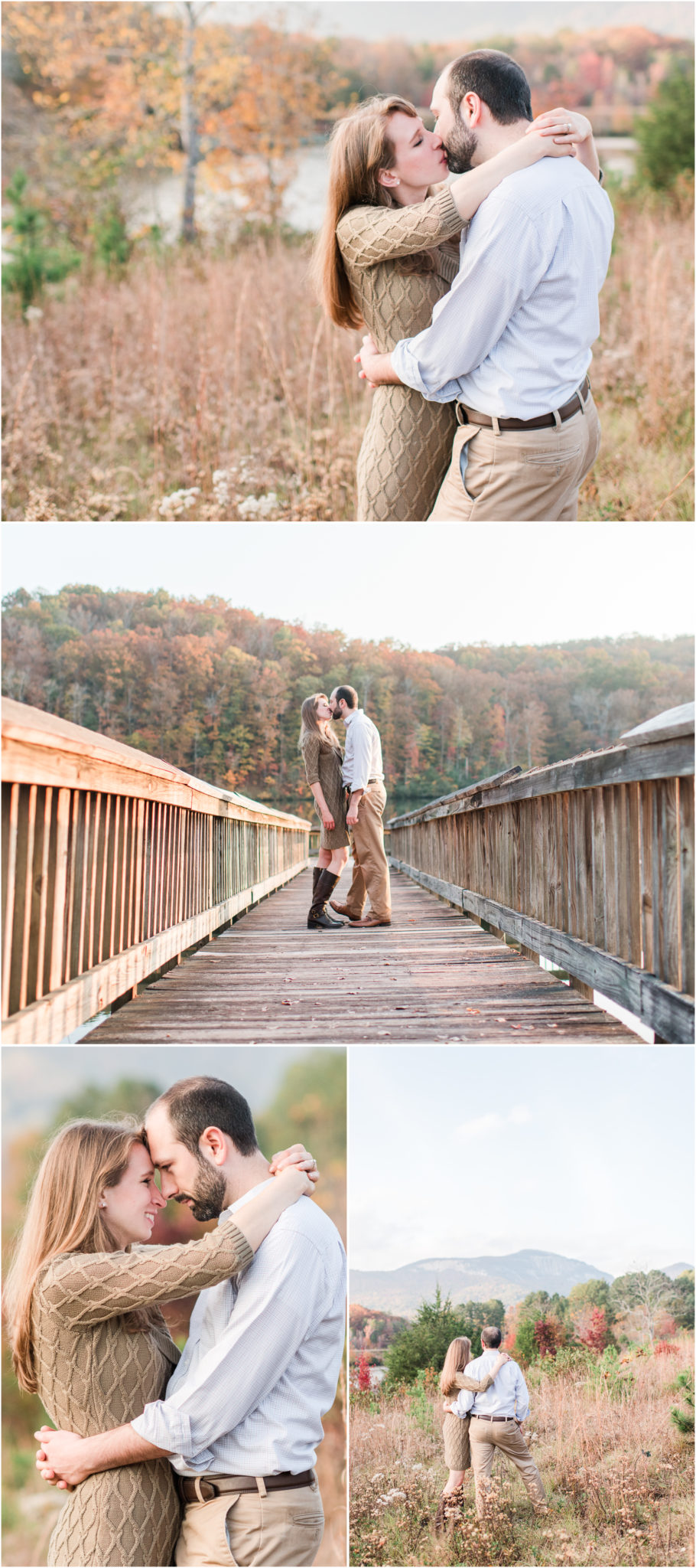 Fall Table Rock State Park Engagement Session 