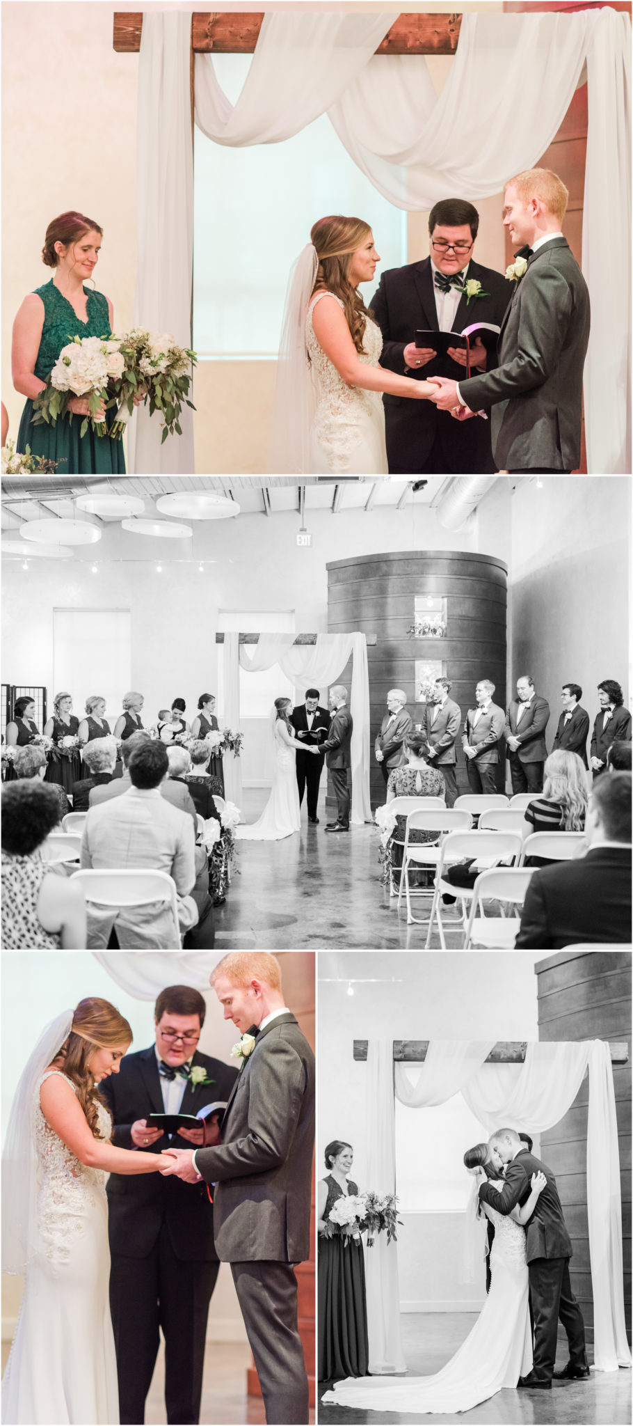 A Zen Greenville Wedding in SC Ceremony