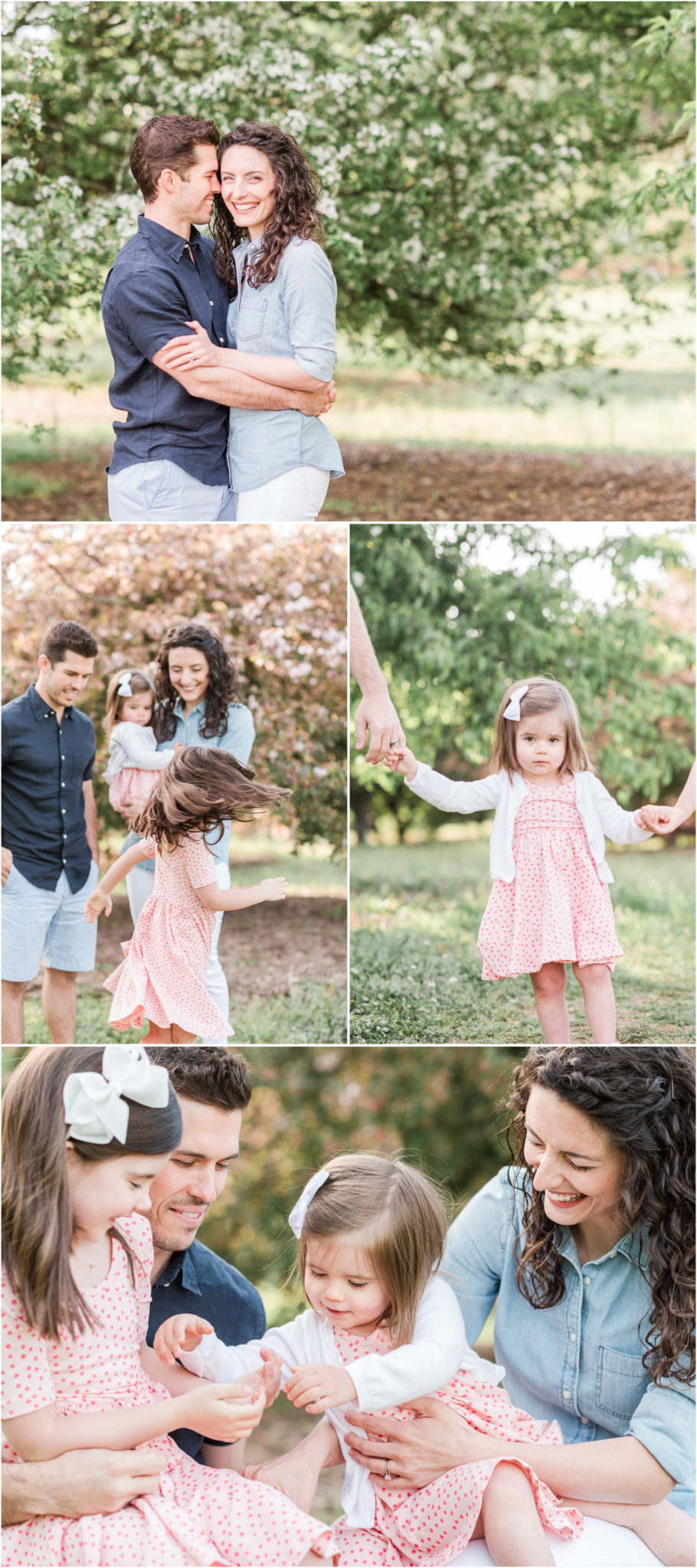 Spring Bloom Spartanburg Family Photos