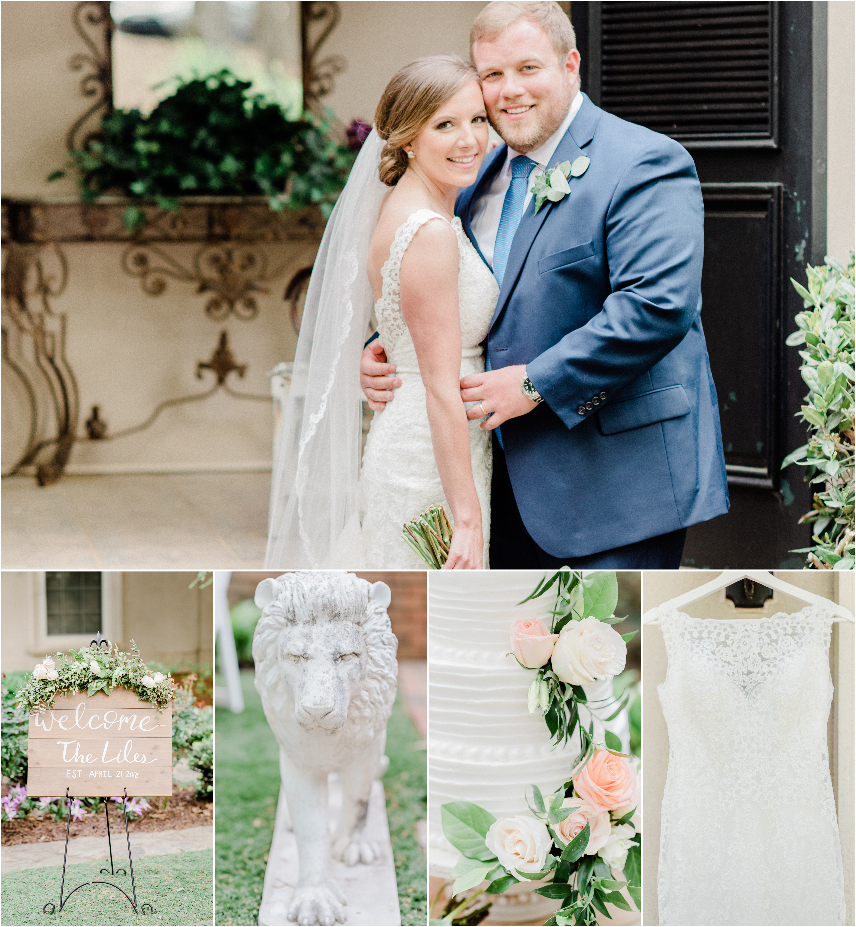 Lions Gate Manor Wedding in Spartanburg, South Carolina