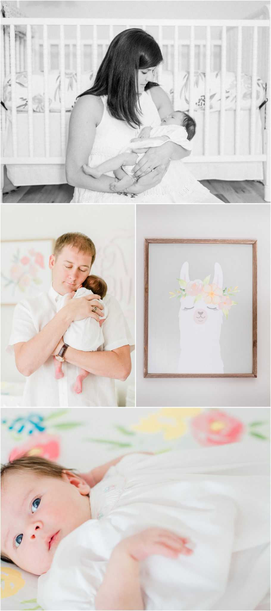 Lifestyle Clemson newborn session | In home Clemson newborn session | Clemson Newborn Photographer