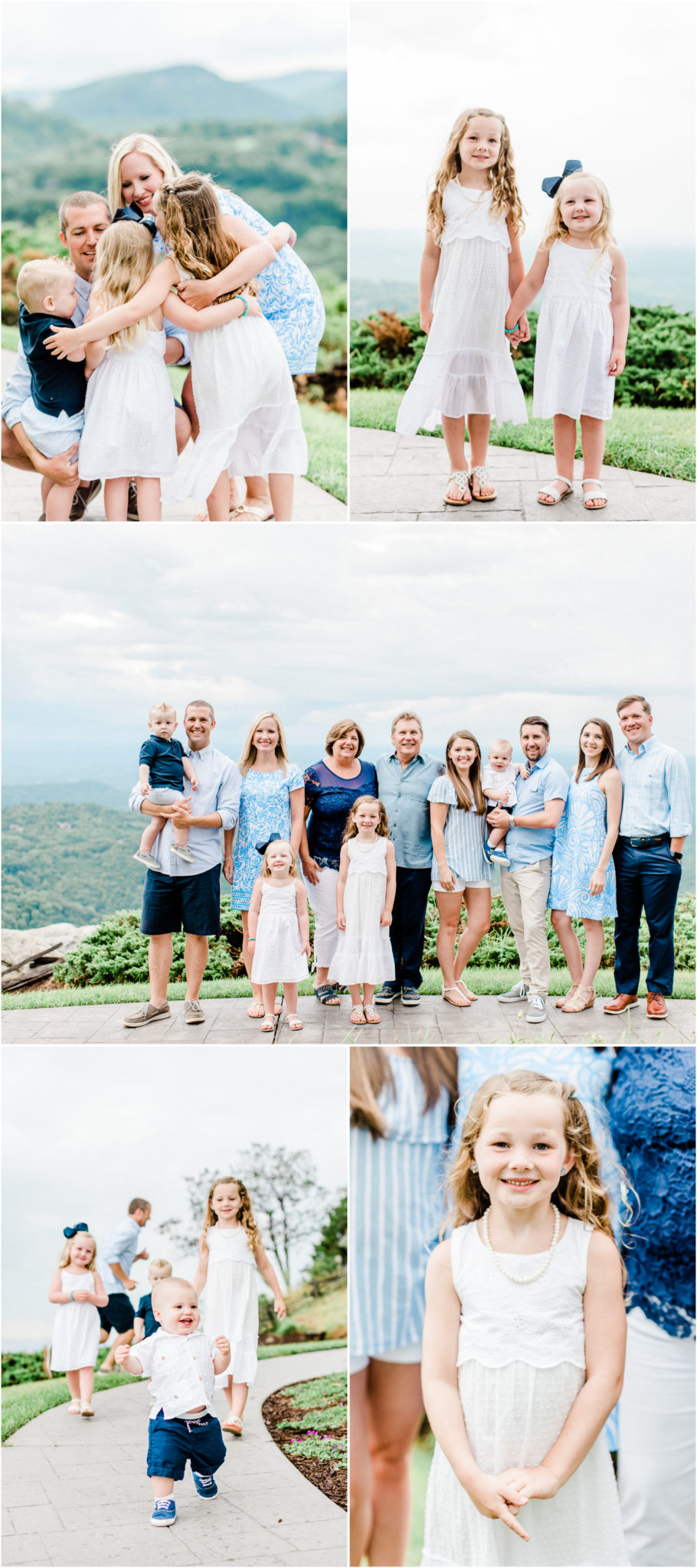 Glassy Chapel Family Session at the Cliffs