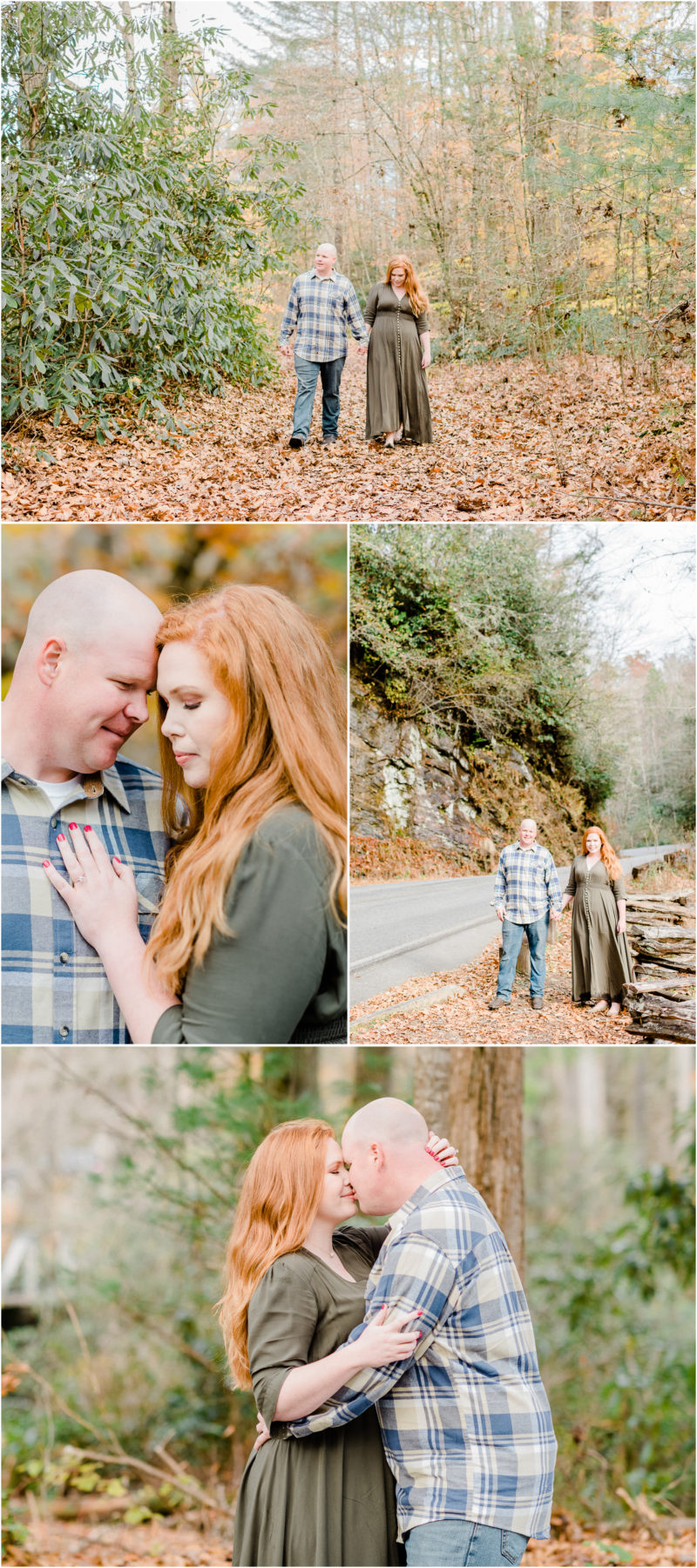 Pisgah National Forest engagement | Looking Glass Falls