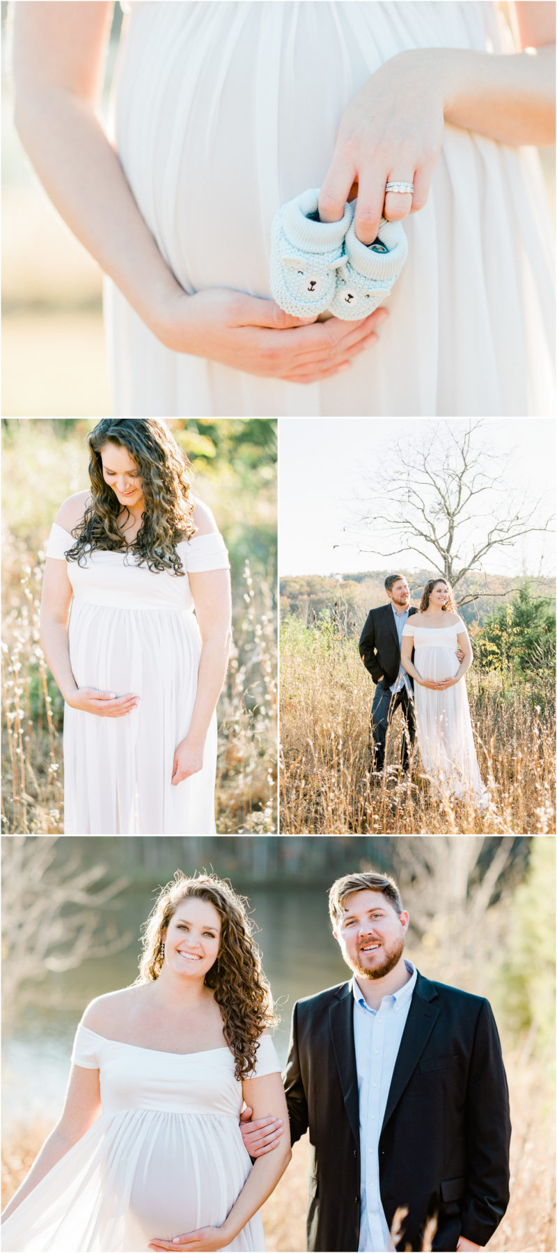 Film + digital mountain Table Rock Maternity Session