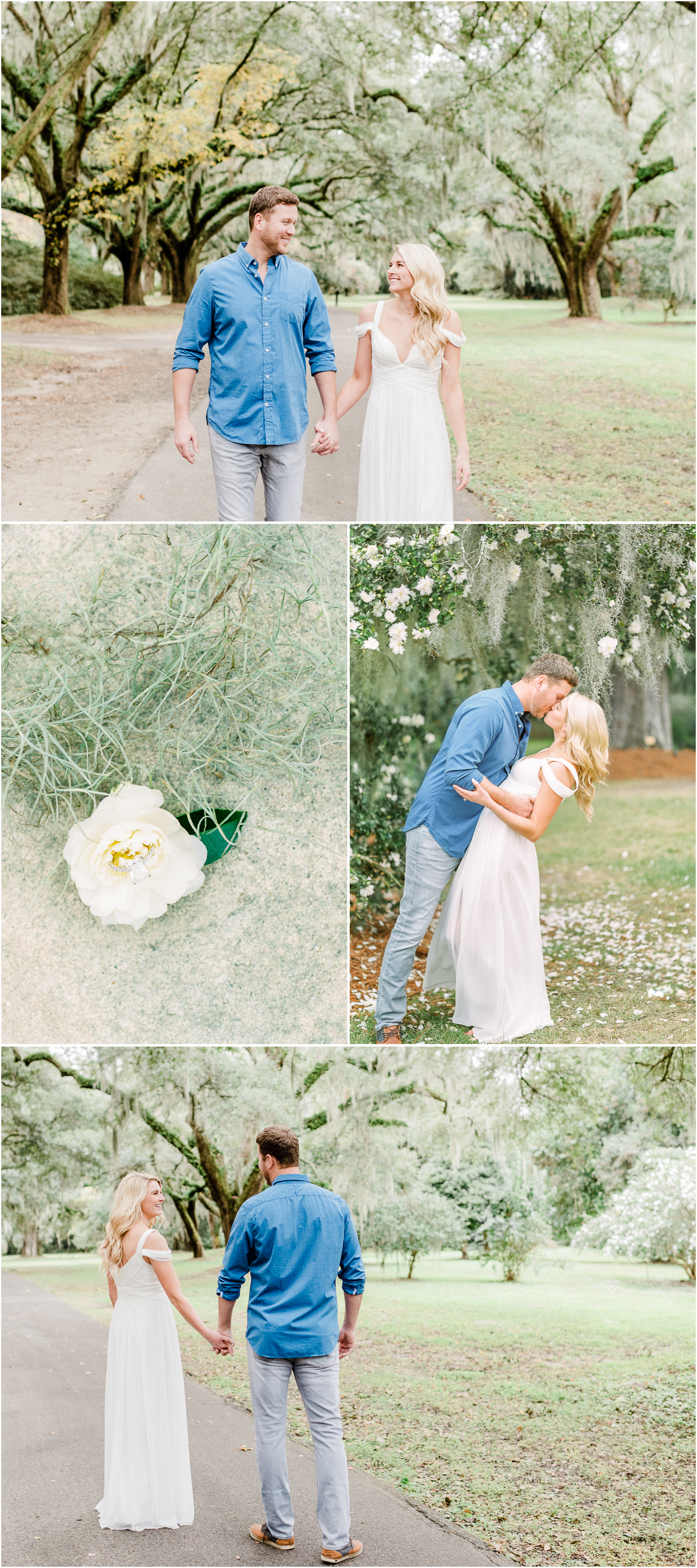 Legare Waring House engagement in Charleston
