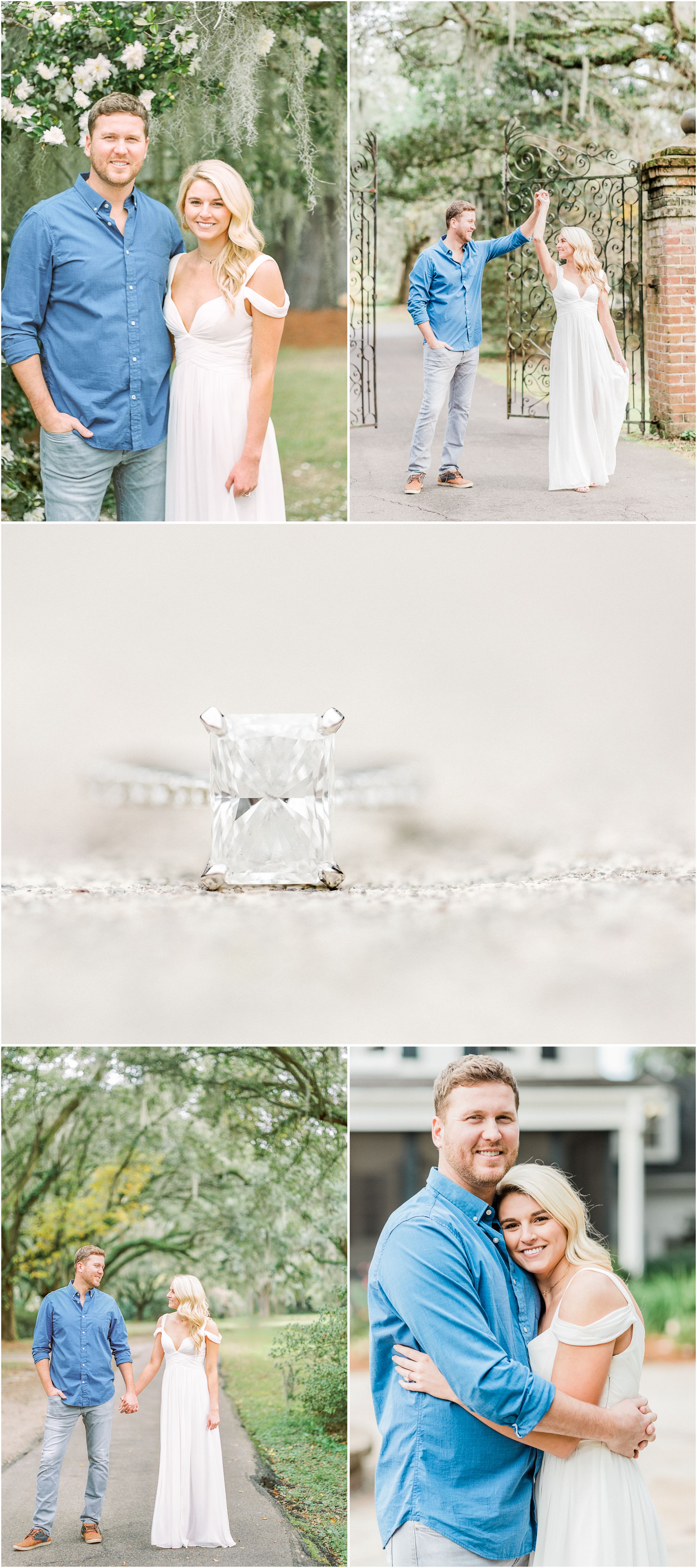 Legare Waring House engagement in Charleston
