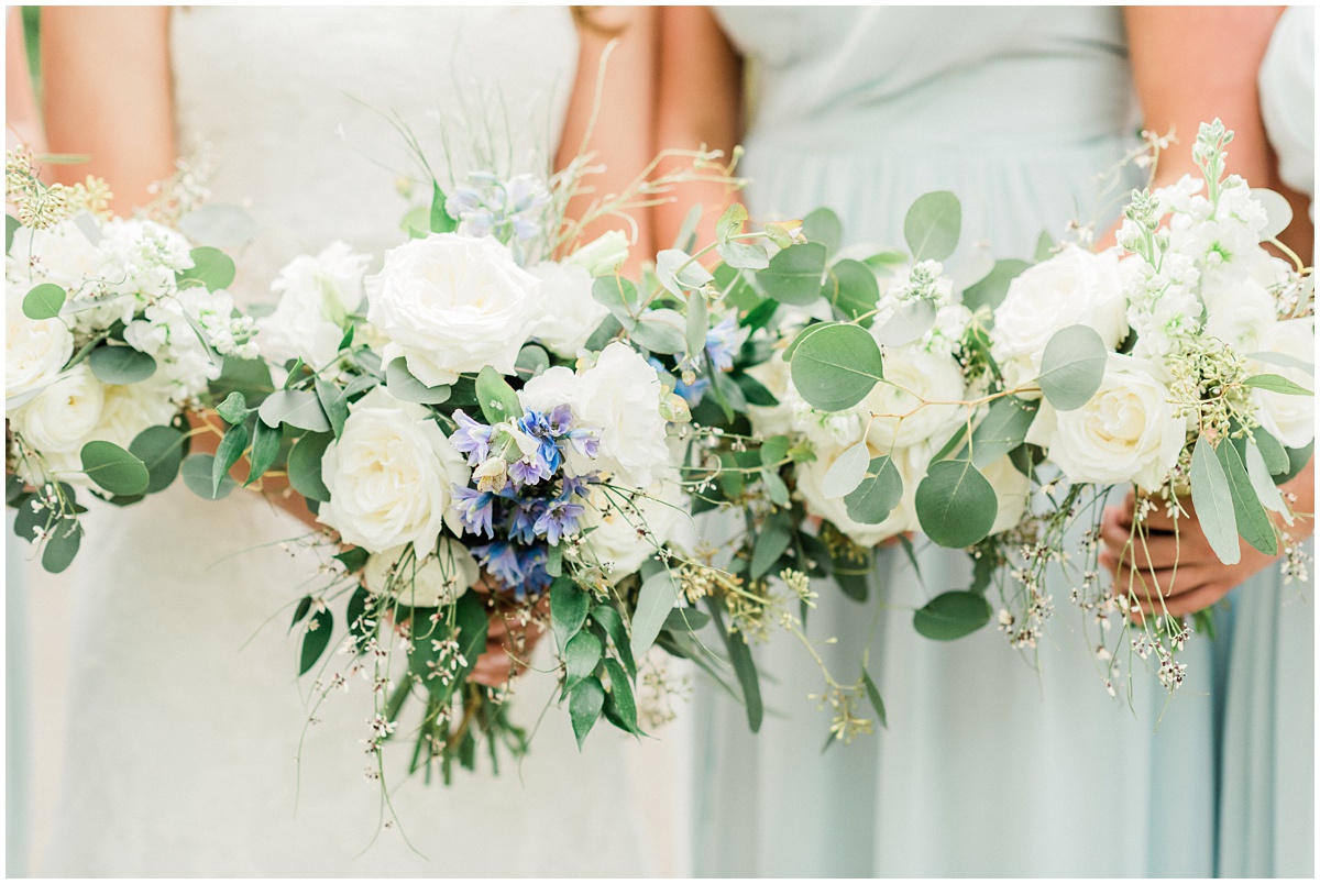 Duncan Estate Wedding bouquet inspiration for light blue wedding