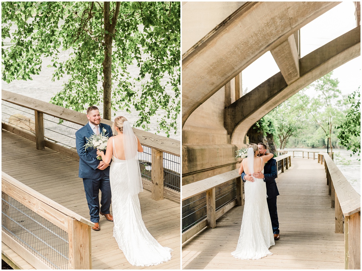Stone River Wedding First Look