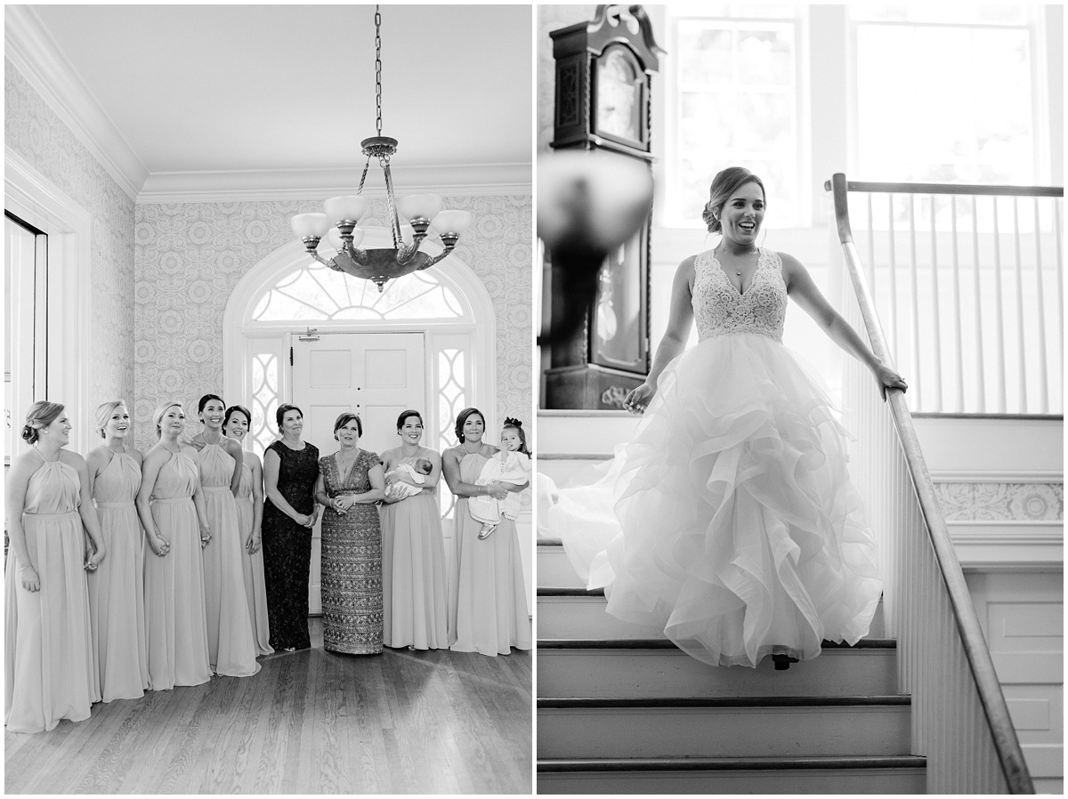 Duncan Estate Wedding Dress Reveal with Bridesmaids