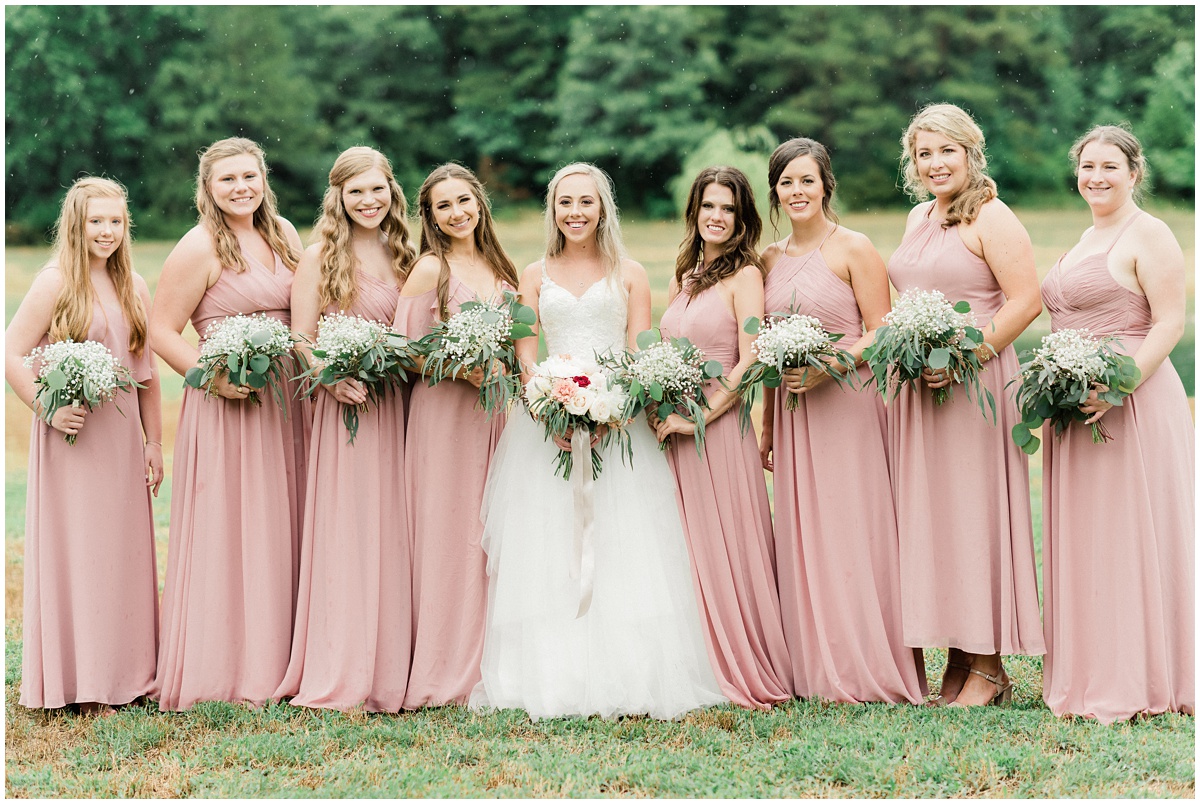 Belleview Meadows wedding bridesmaids