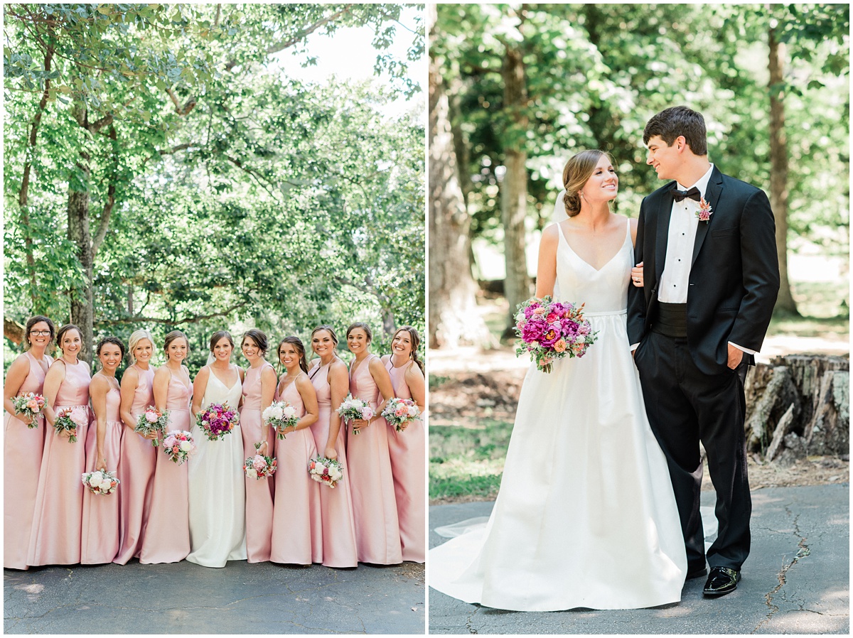 Pink Greenville SC Wedding at the L