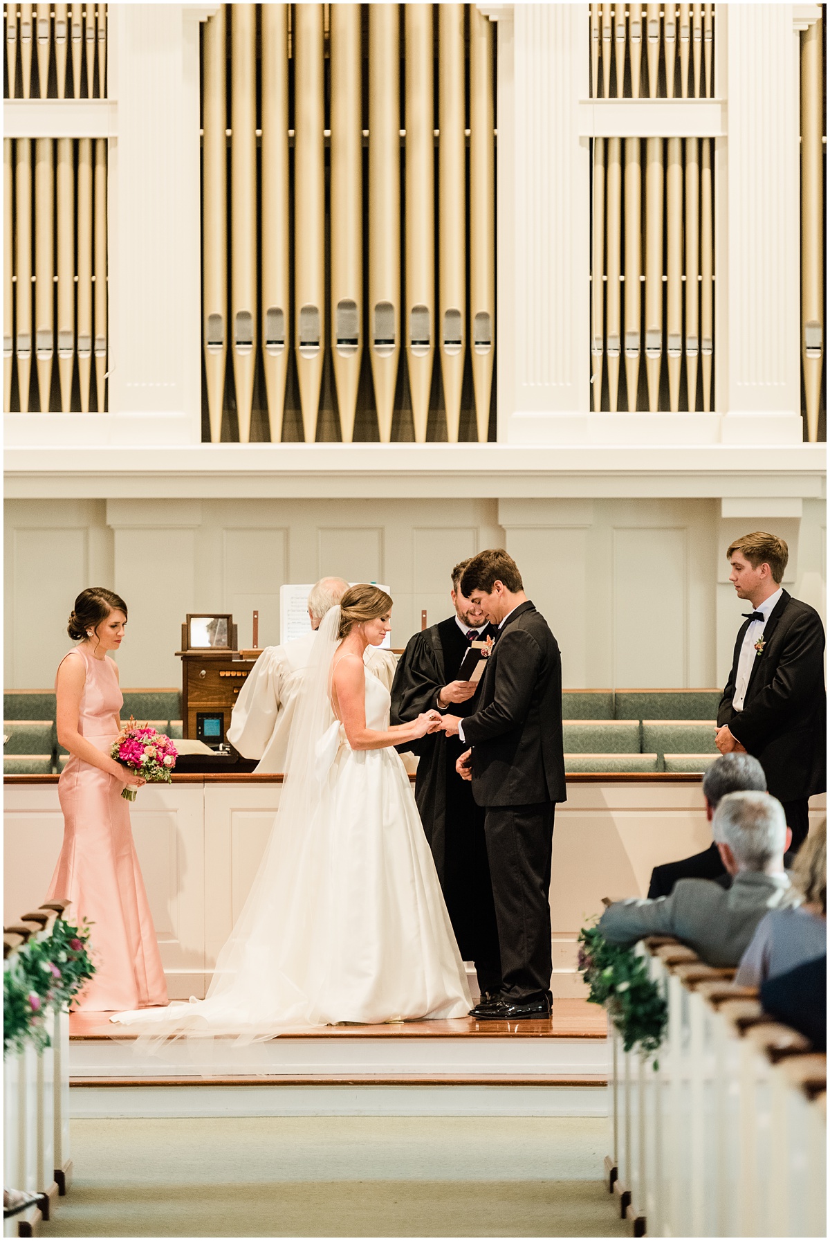 John Knox Presbyterian Church Wedding Greenville