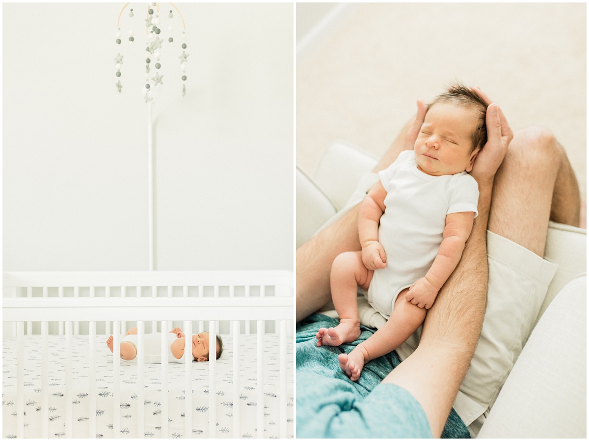In Home Newborn Session | Greenville, SC Newborn Photography