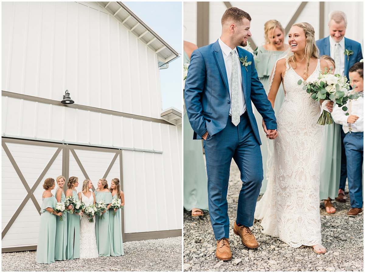 Blue Bridesmaid Dresses | South Wind Ranch Travelers Rest