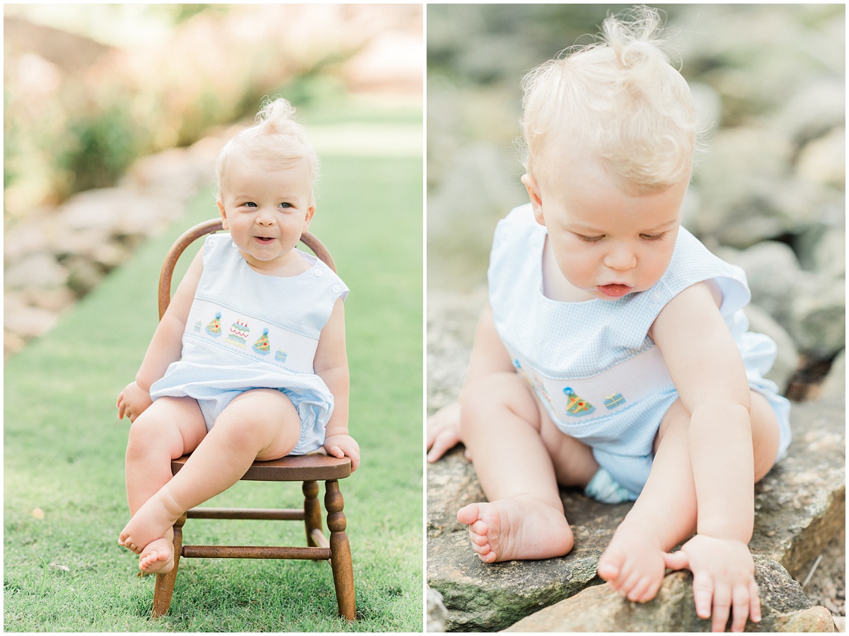One Year Milestone Session | Greenville, SC Family Photography
