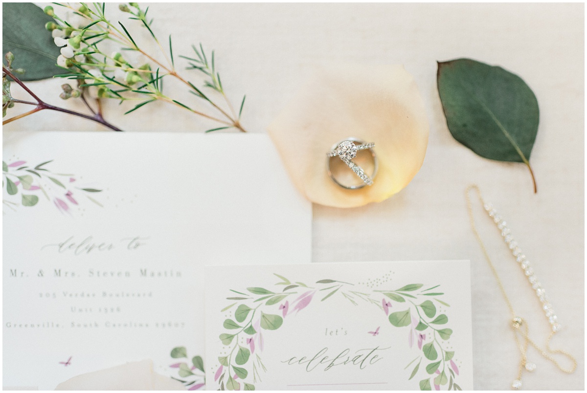 Bridal details | Downtown Greenville wedding