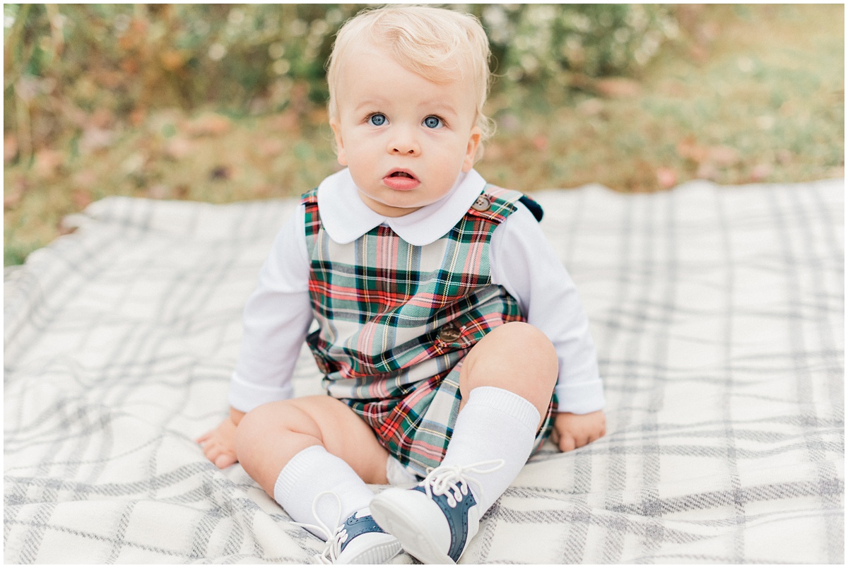 Christmas Inspired Family Photos in Greenville, SC