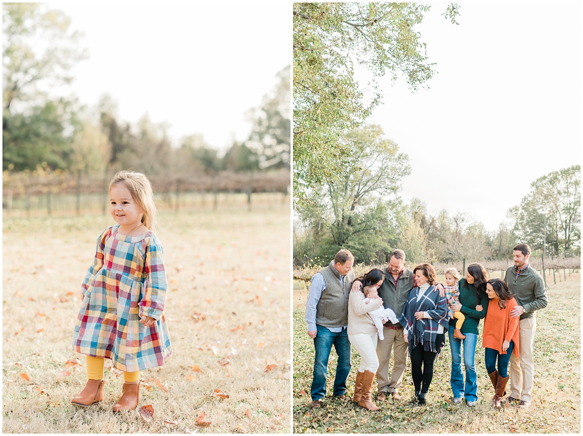 Fall City Scape Winery Family Session