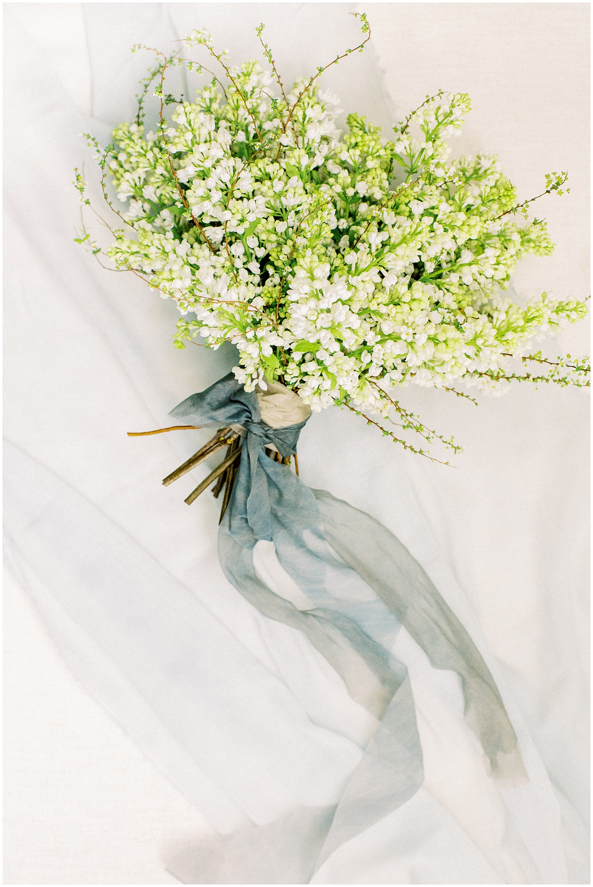 White Lilac Luxury Wedding Bouquet