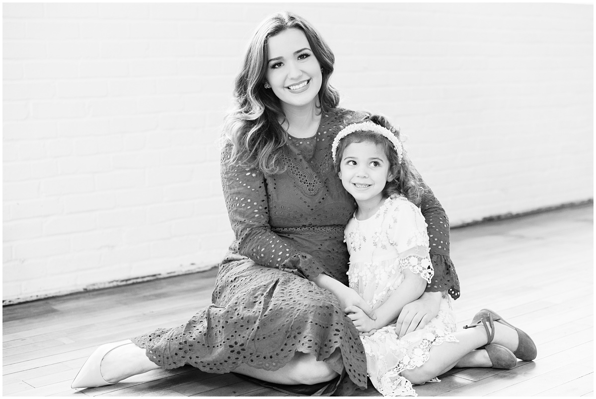 Mommy and daughter photo shoot
