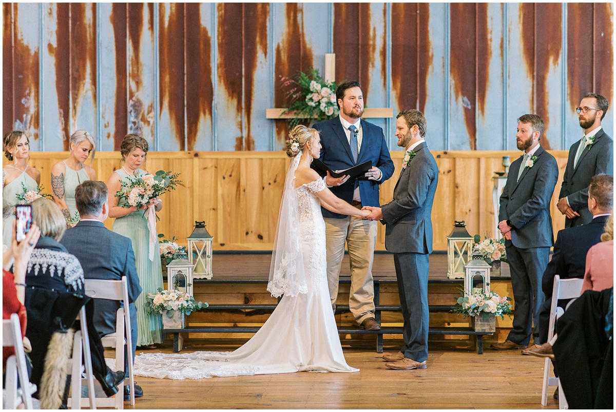 Jeter Mountain Farm Wedding Ceremony