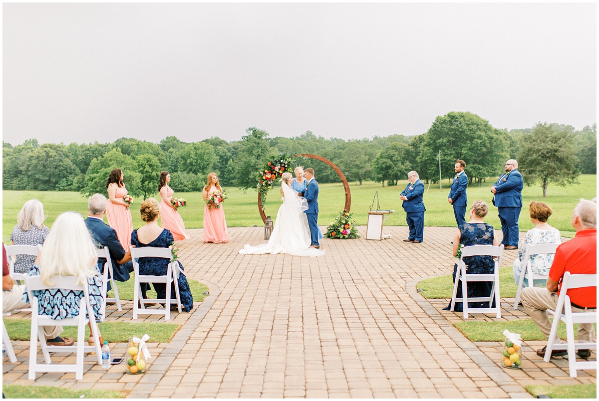 Sitton Hill Farm wedding ceremony