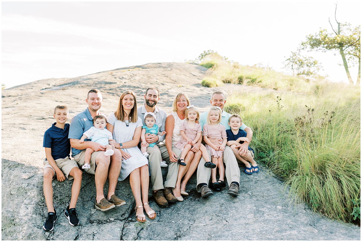 Extended Family Session at Cliffs Glassy Mountain