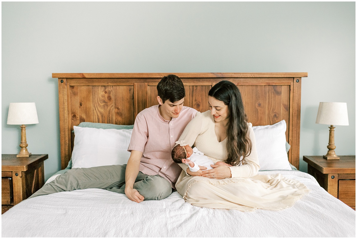 Greenville SC Lifestyle Newborn in home session