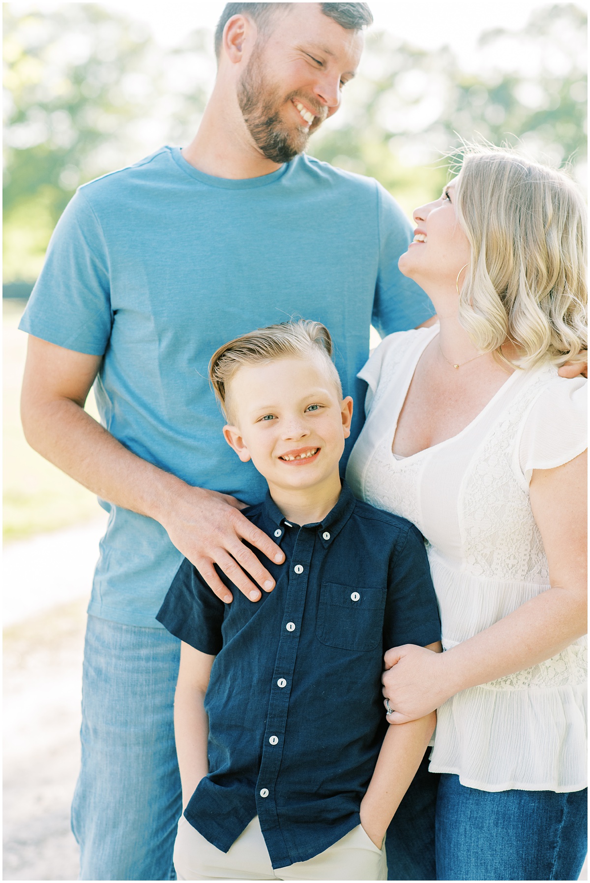 Spring family session, Greenville family photography