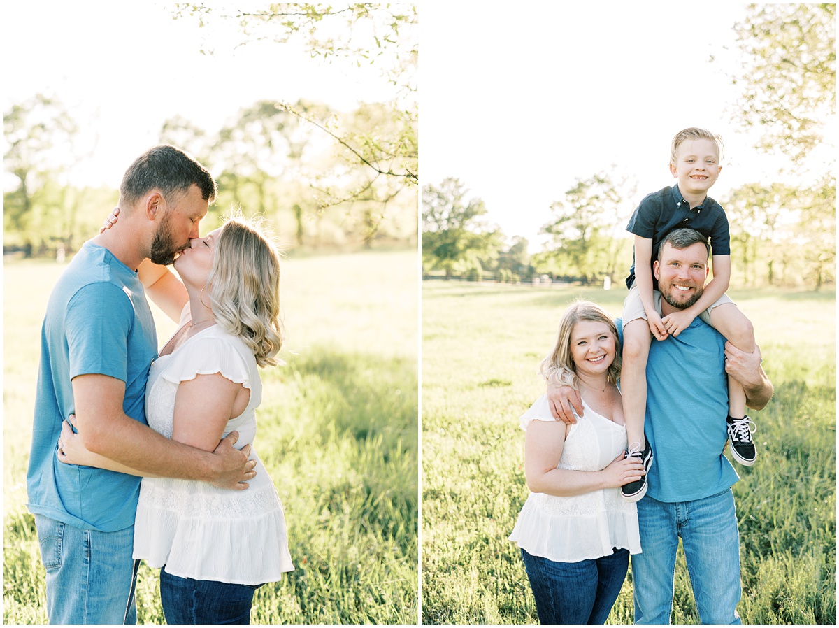 Greenville outdoor family session