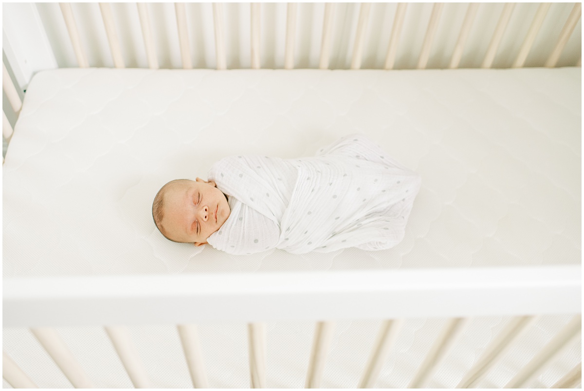Greenville Lifestyle Newborn Photographer in home newborn session