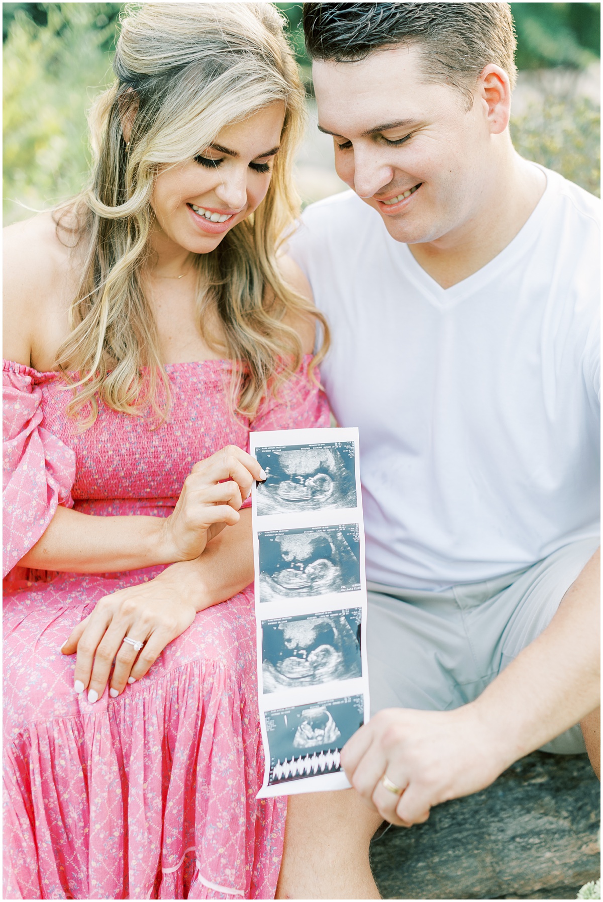 Pregnancy Announcement, Greer SC Newborn Photographer