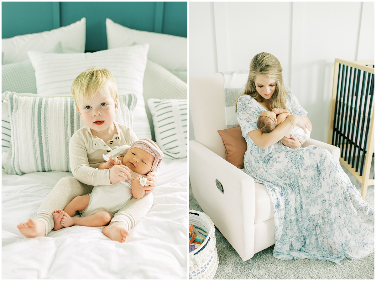 Greer SC In Home Newborn Session