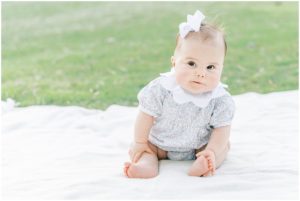 Baby milestone photography, Greenville photographer