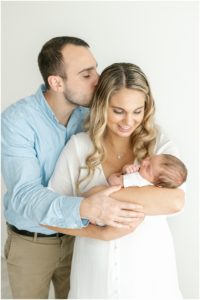Greenville studio newborn photographer