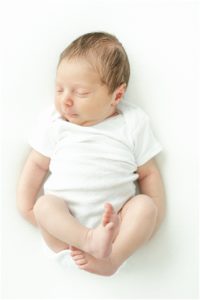 Natural studio newborn photography, Greer SC