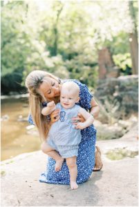 First Birthday photo session in Greenville, SC.