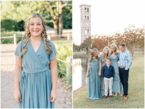 Fall family session in Greenville, SC.